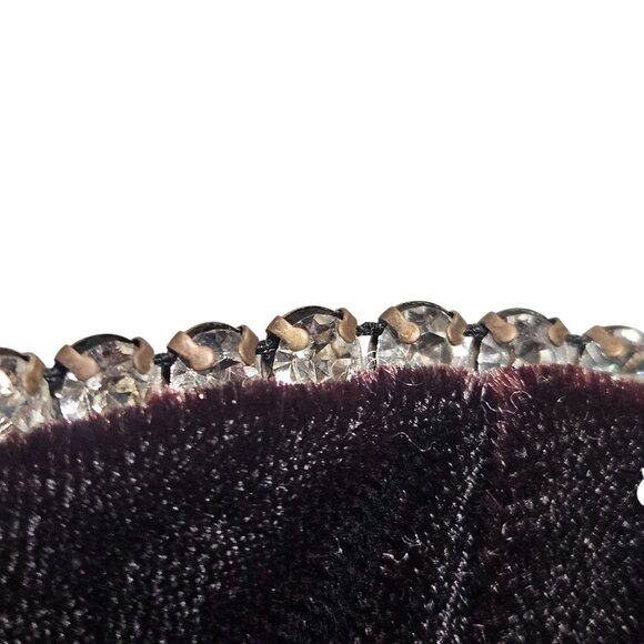 VTG Jessica McClintock Dress 5 Gunne Sax Red Blk Velvet Whimsygoth Old Money Y2K - Picture 7 of 14